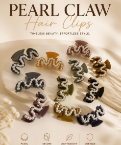 Luxury Pearl Claw Hair Clip 1 pc